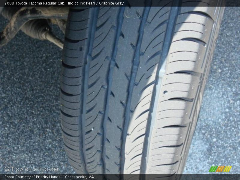 Indigo Ink Pearl / Graphite Gray 2008 Toyota Tacoma Regular Cab