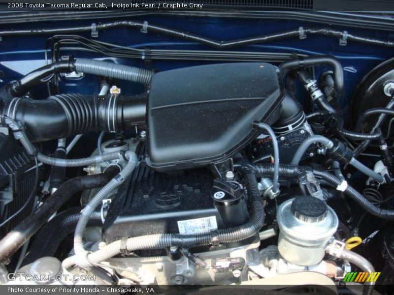 Indigo Ink Pearl / Graphite Gray 2008 Toyota Tacoma Regular Cab