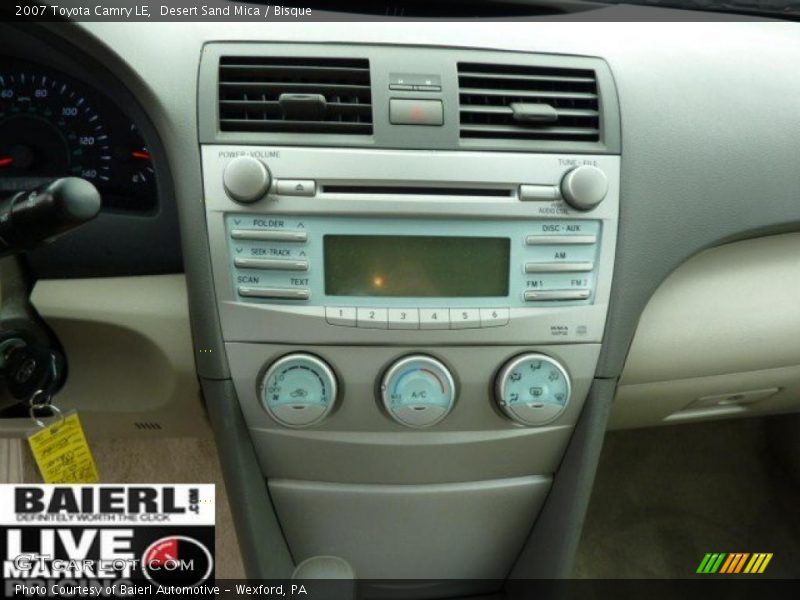 Desert Sand Mica / Bisque 2007 Toyota Camry LE