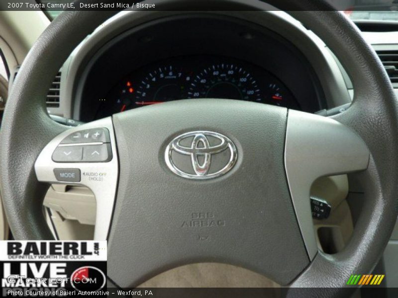 Desert Sand Mica / Bisque 2007 Toyota Camry LE