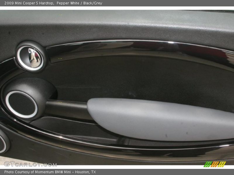 Pepper White / Black/Grey 2009 Mini Cooper S Hardtop