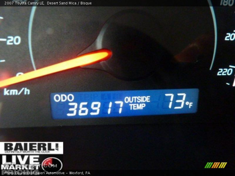 Desert Sand Mica / Bisque 2007 Toyota Camry LE