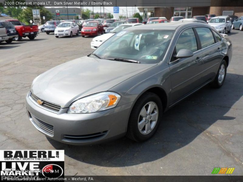 Dark Silver Metallic / Ebony Black 2008 Chevrolet Impala LT