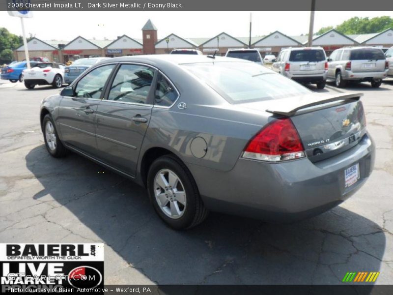 Dark Silver Metallic / Ebony Black 2008 Chevrolet Impala LT