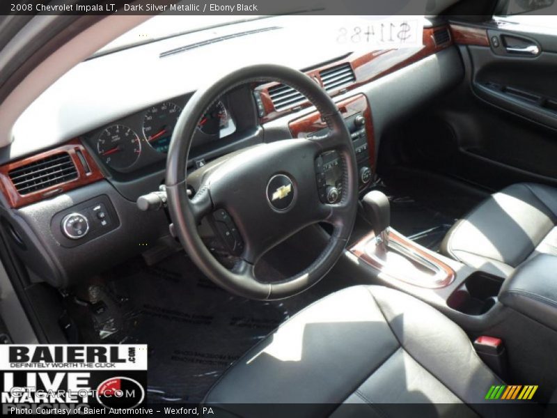 Dark Silver Metallic / Ebony Black 2008 Chevrolet Impala LT