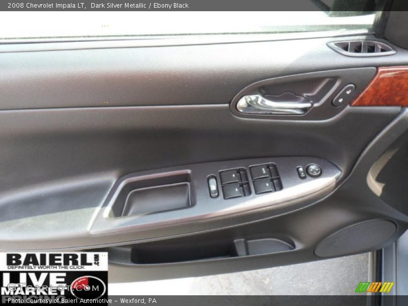 Dark Silver Metallic / Ebony Black 2008 Chevrolet Impala LT