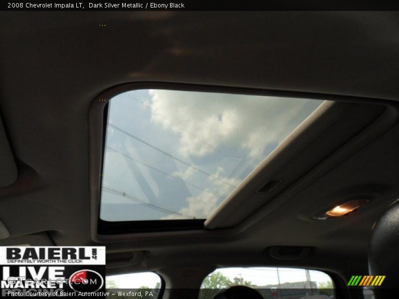 Dark Silver Metallic / Ebony Black 2008 Chevrolet Impala LT