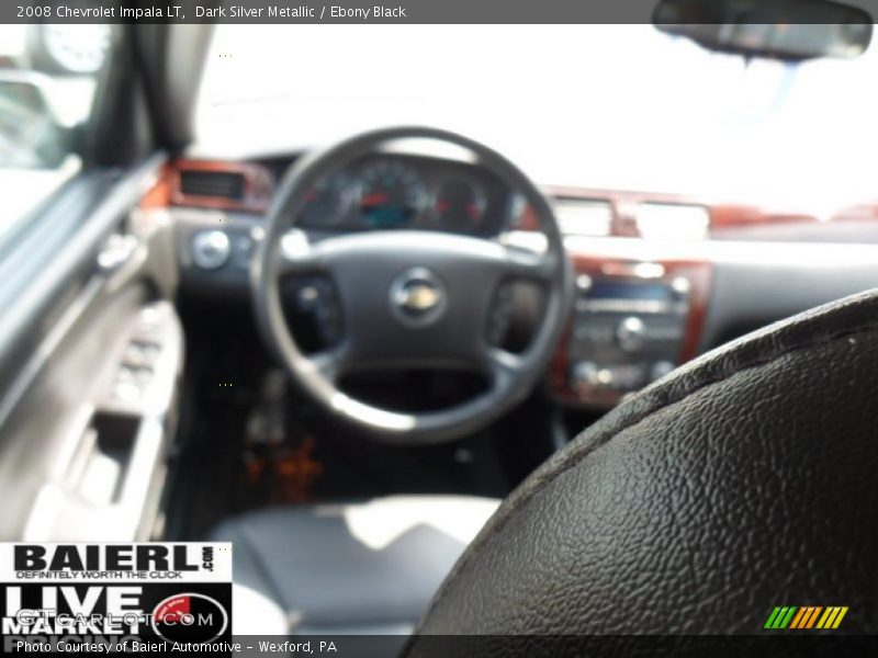 Dark Silver Metallic / Ebony Black 2008 Chevrolet Impala LT