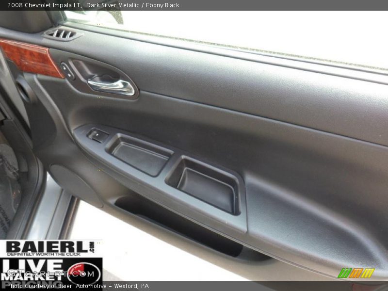 Dark Silver Metallic / Ebony Black 2008 Chevrolet Impala LT