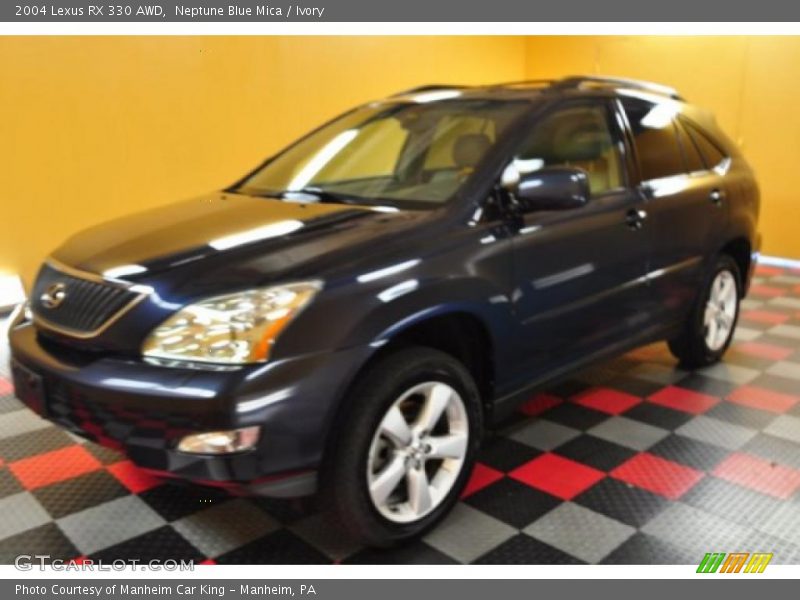 Neptune Blue Mica / Ivory 2004 Lexus RX 330 AWD