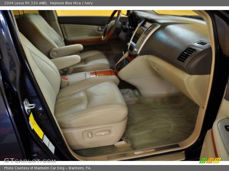 Neptune Blue Mica / Ivory 2004 Lexus RX 330 AWD