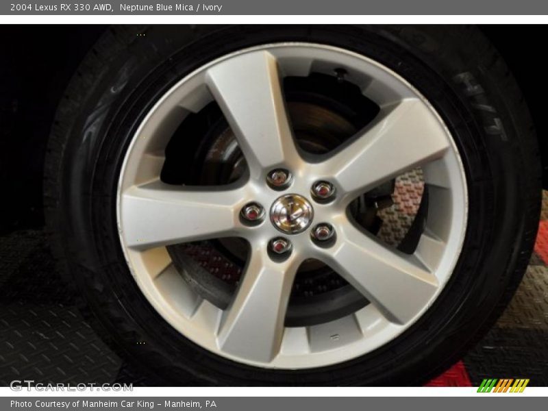 Neptune Blue Mica / Ivory 2004 Lexus RX 330 AWD