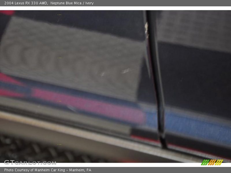 Neptune Blue Mica / Ivory 2004 Lexus RX 330 AWD