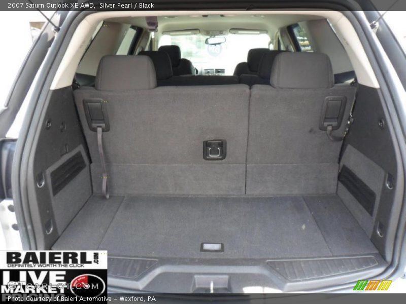 Silver Pearl / Black 2007 Saturn Outlook XE AWD