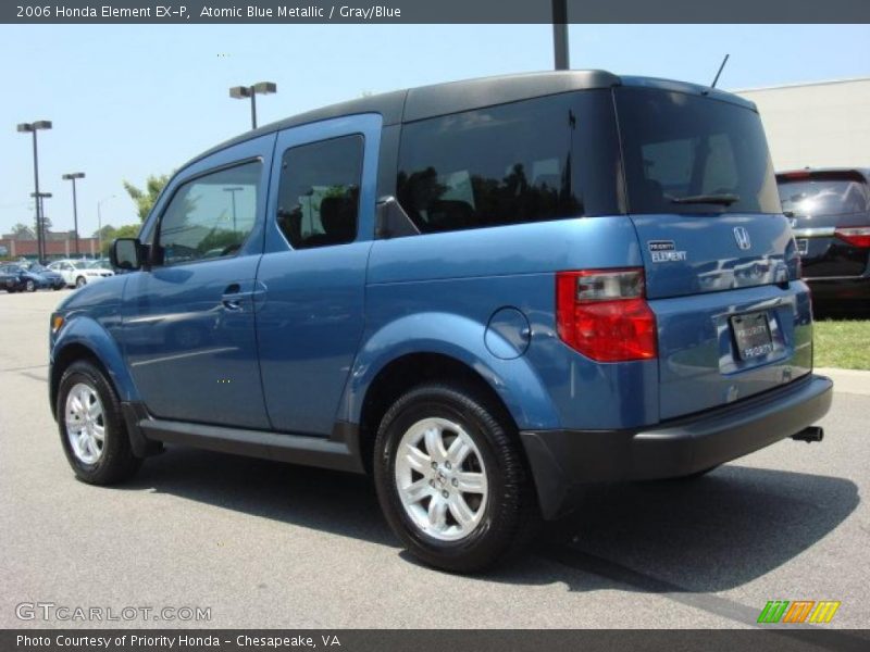 Atomic Blue Metallic / Gray/Blue 2006 Honda Element EX-P