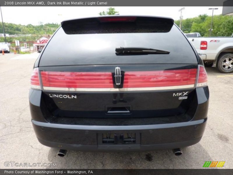 Dark Ink Blue Metallic / Light Camel 2008 Lincoln MKX AWD