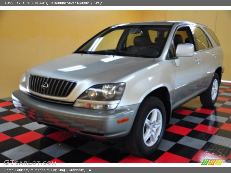Millenium Silver Metallic / Gray 1999 Lexus RX 300 AWD