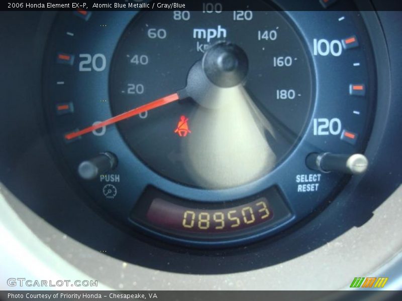 Atomic Blue Metallic / Gray/Blue 2006 Honda Element EX-P