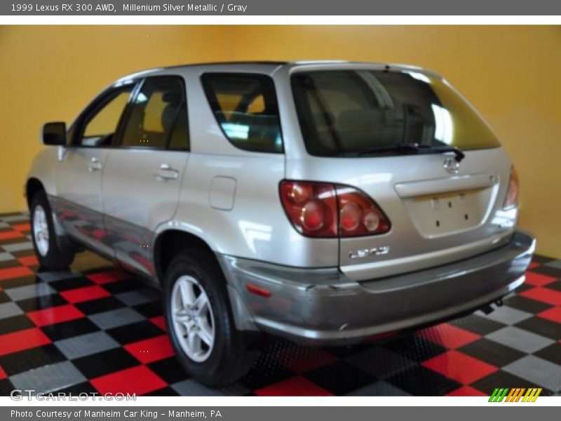 Millenium Silver Metallic / Gray 1999 Lexus RX 300 AWD