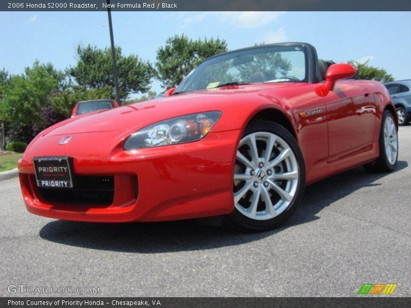 New Formula Red / Black 2006 Honda S2000 Roadster