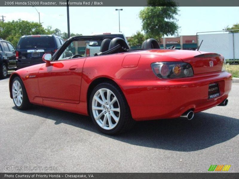 New Formula Red / Black 2006 Honda S2000 Roadster