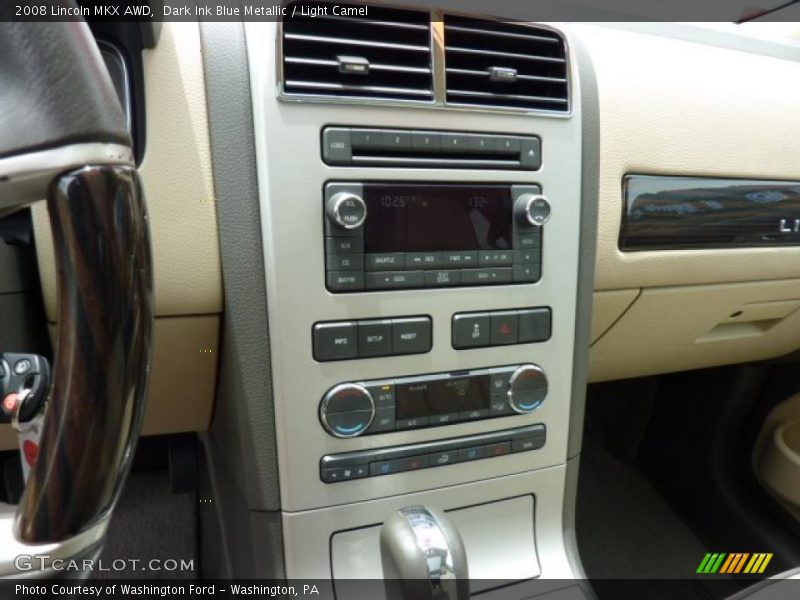 Dark Ink Blue Metallic / Light Camel 2008 Lincoln MKX AWD