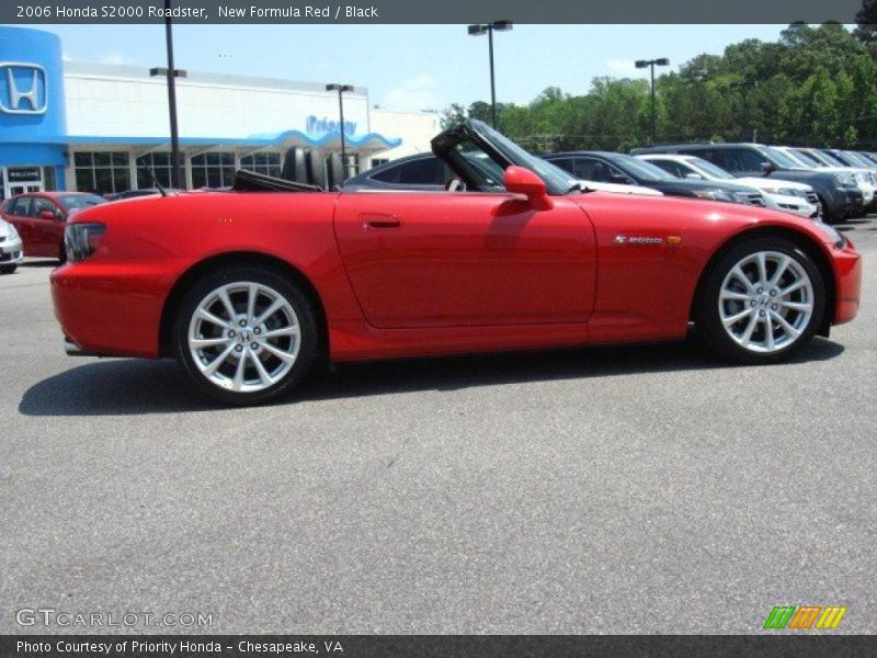 New Formula Red / Black 2006 Honda S2000 Roadster