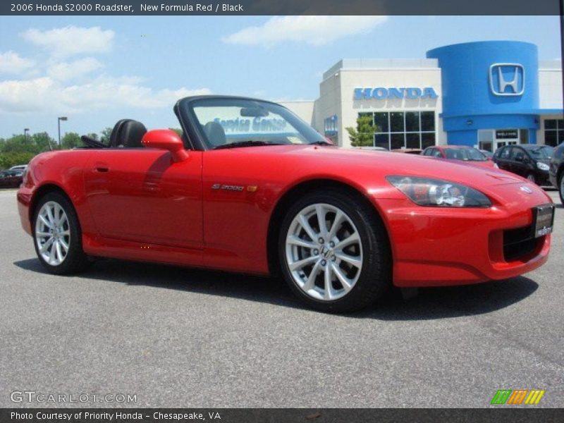New Formula Red / Black 2006 Honda S2000 Roadster