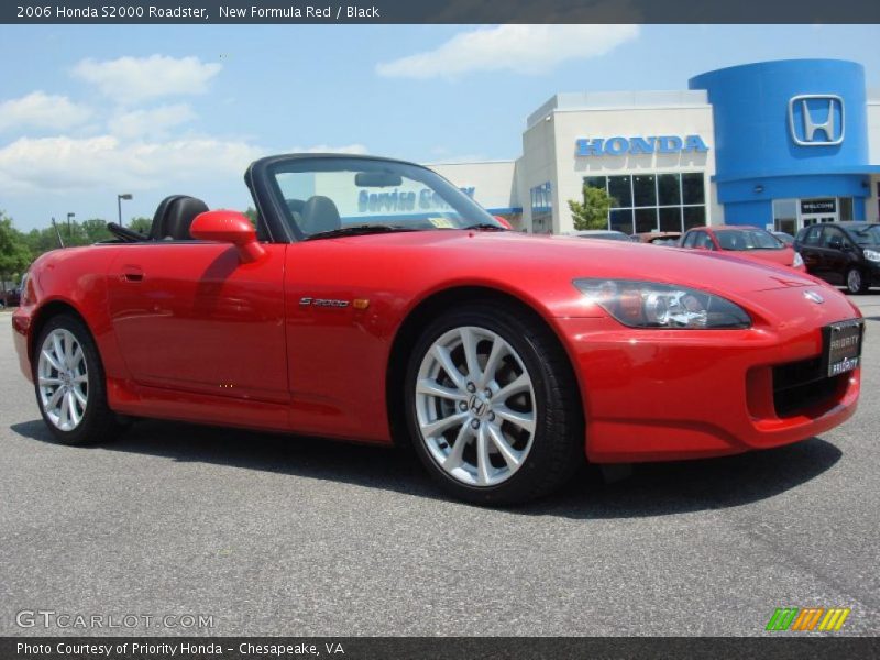 New Formula Red / Black 2006 Honda S2000 Roadster