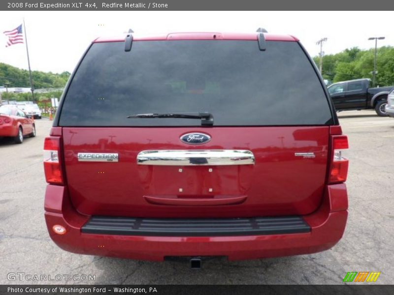 Redfire Metallic / Stone 2008 Ford Expedition XLT 4x4