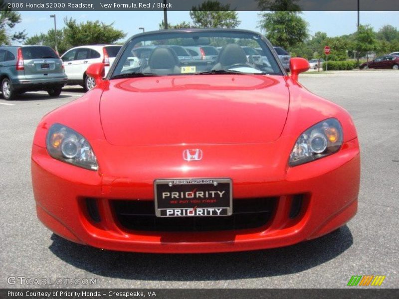 New Formula Red / Black 2006 Honda S2000 Roadster