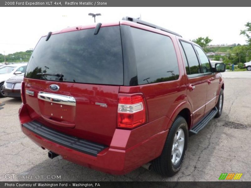Redfire Metallic / Stone 2008 Ford Expedition XLT 4x4