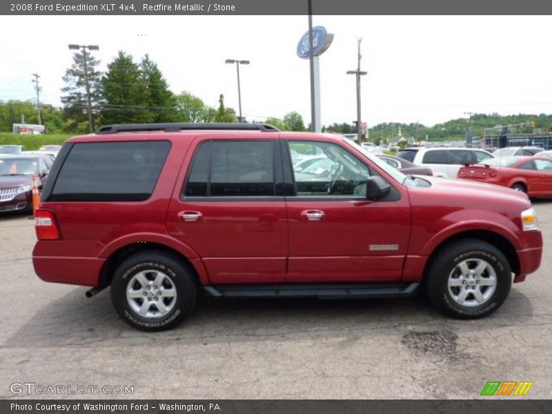 Redfire Metallic / Stone 2008 Ford Expedition XLT 4x4