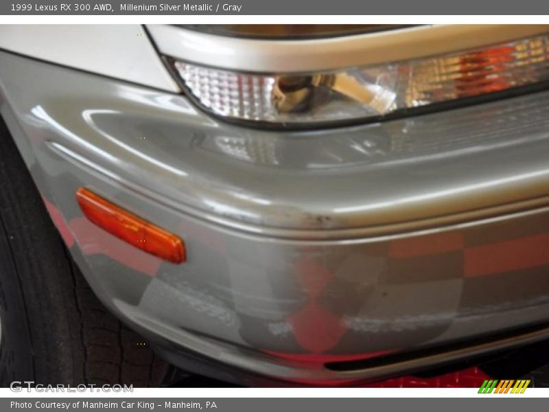 Millenium Silver Metallic / Gray 1999 Lexus RX 300 AWD