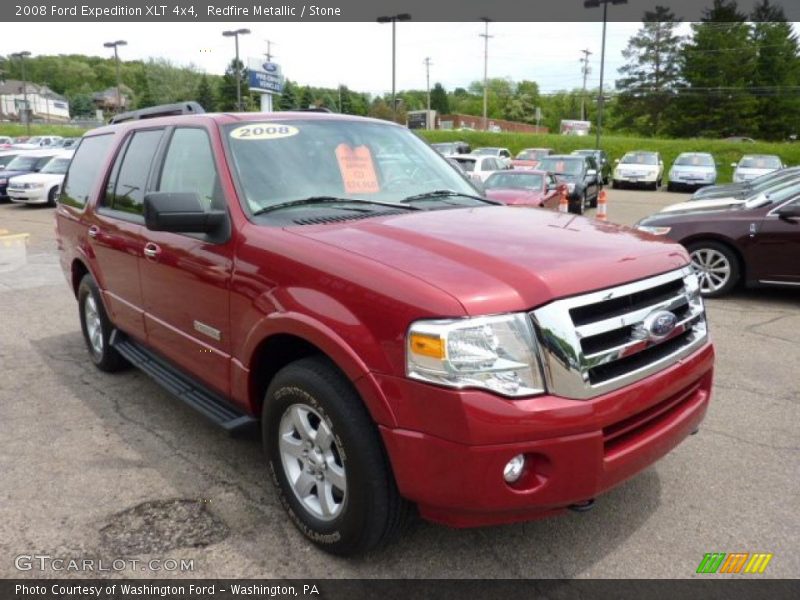 Redfire Metallic / Stone 2008 Ford Expedition XLT 4x4