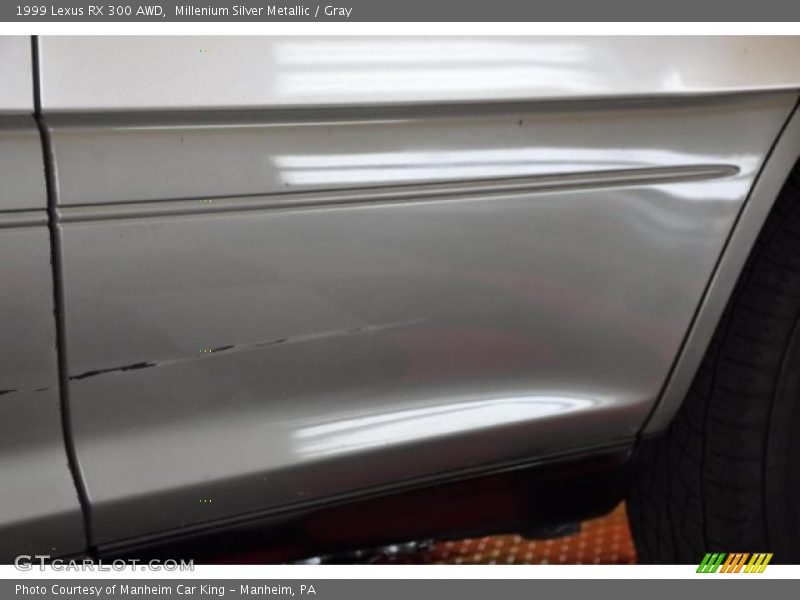 Millenium Silver Metallic / Gray 1999 Lexus RX 300 AWD