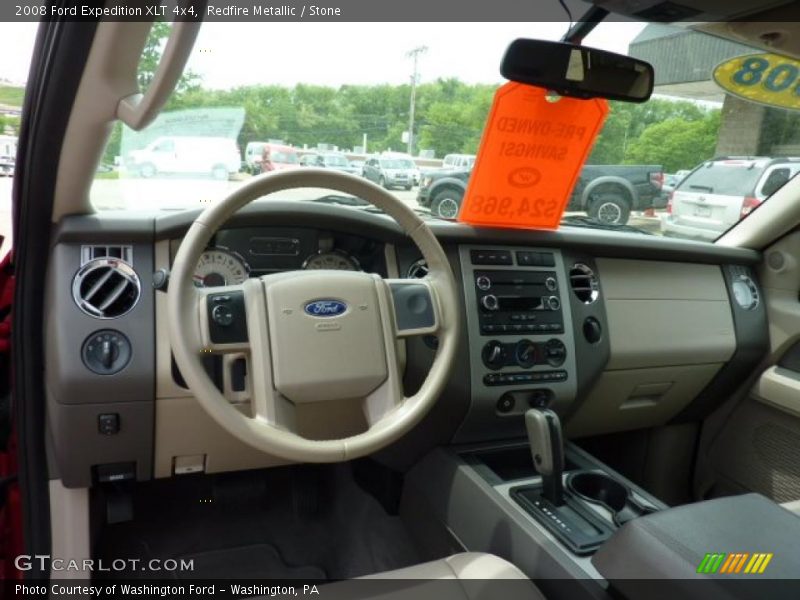 Redfire Metallic / Stone 2008 Ford Expedition XLT 4x4