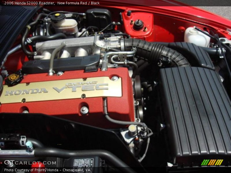  2006 S2000 Roadster Engine - 2.2 Liter DOHC 16-Valve VTEC 4 Cylinder