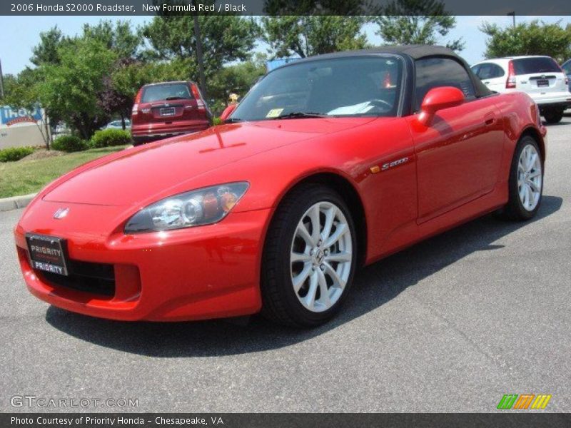 New Formula Red / Black 2006 Honda S2000 Roadster
