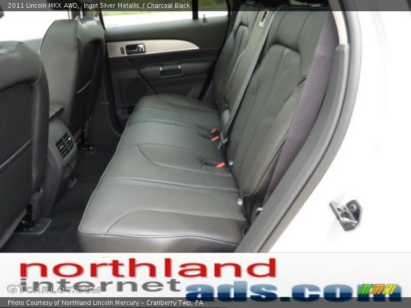 Ingot Silver Metallic / Charcoal Black 2011 Lincoln MKX AWD