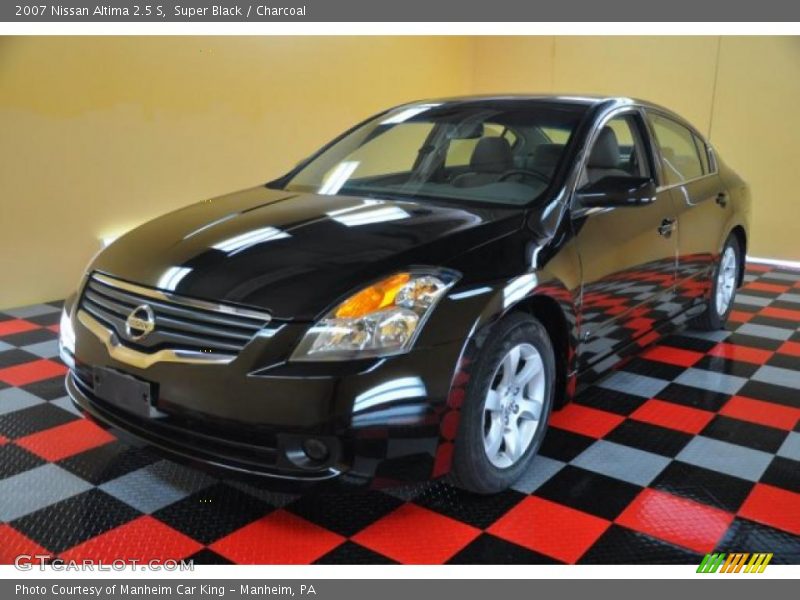 Super Black / Charcoal 2007 Nissan Altima 2.5 S