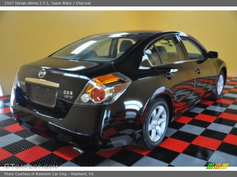 Super Black / Charcoal 2007 Nissan Altima 2.5 S