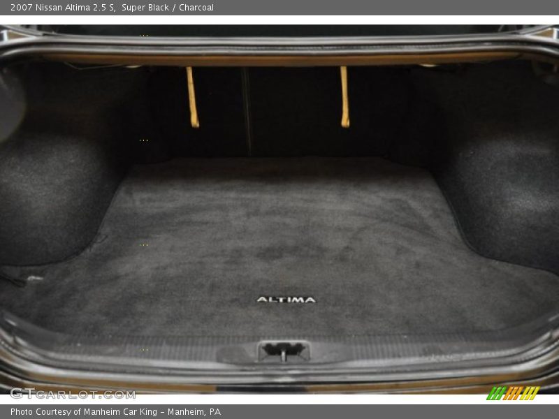 Super Black / Charcoal 2007 Nissan Altima 2.5 S