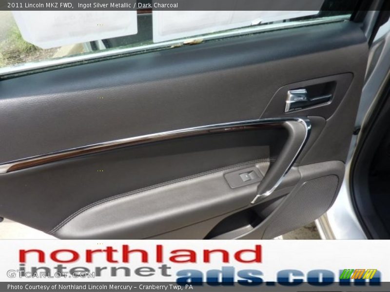 Ingot Silver Metallic / Dark Charcoal 2011 Lincoln MKZ FWD
