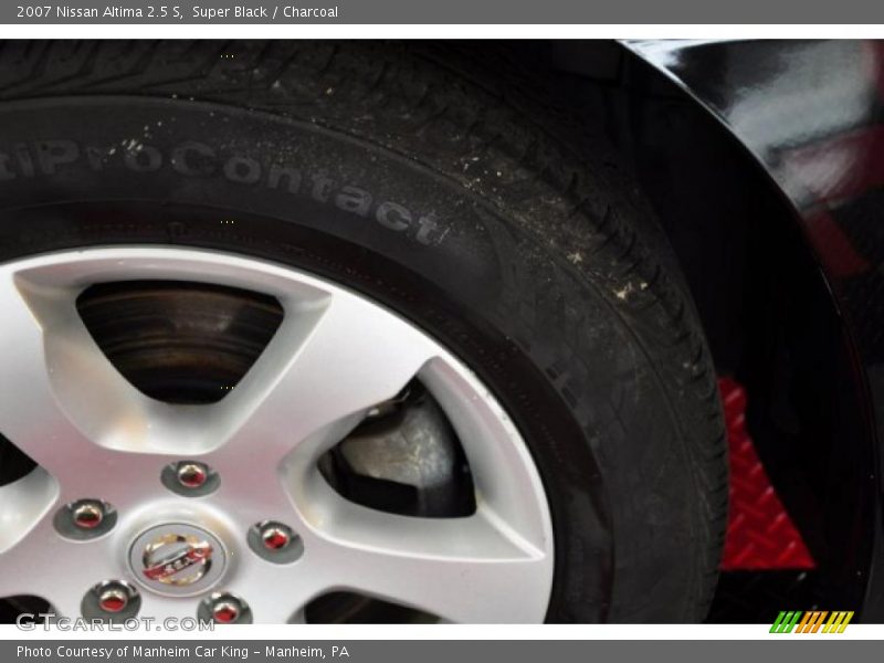 Super Black / Charcoal 2007 Nissan Altima 2.5 S