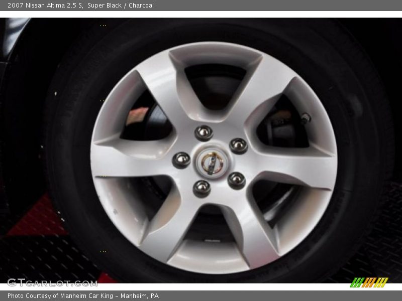 Super Black / Charcoal 2007 Nissan Altima 2.5 S