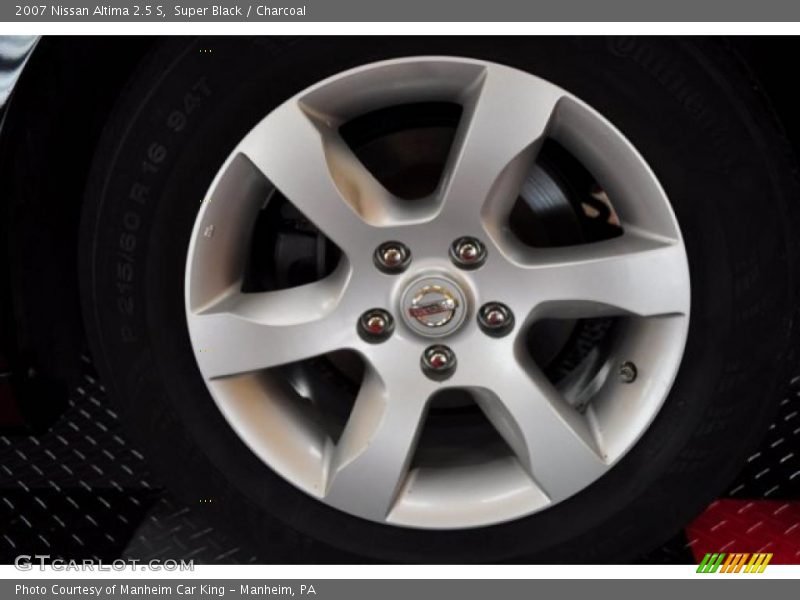 Super Black / Charcoal 2007 Nissan Altima 2.5 S