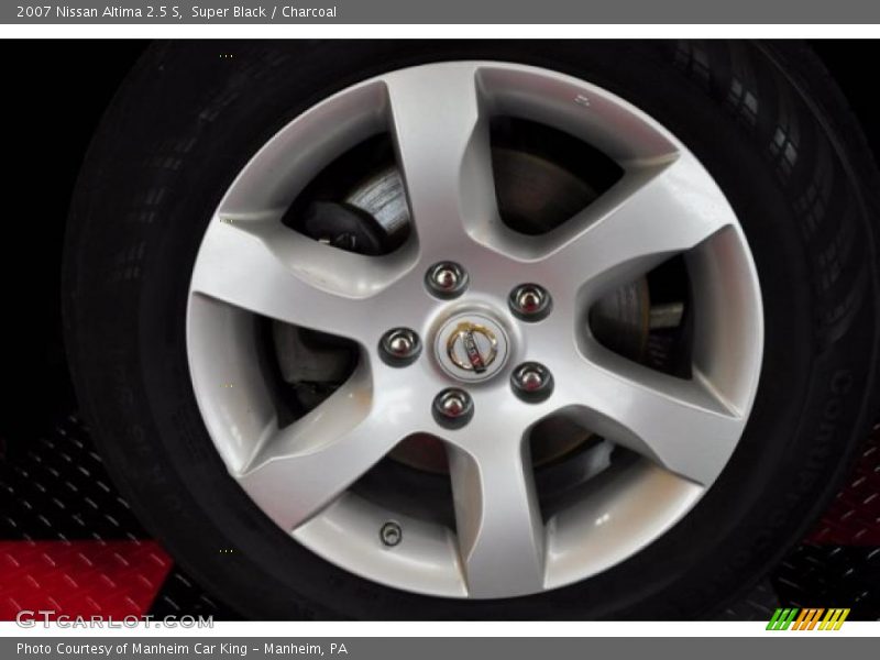 Super Black / Charcoal 2007 Nissan Altima 2.5 S