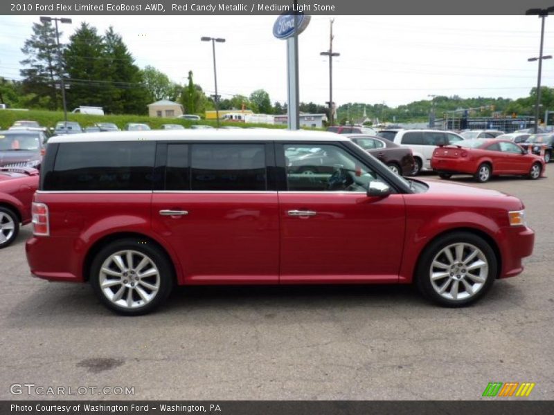  2010 Flex Limited EcoBoost AWD Red Candy Metallic