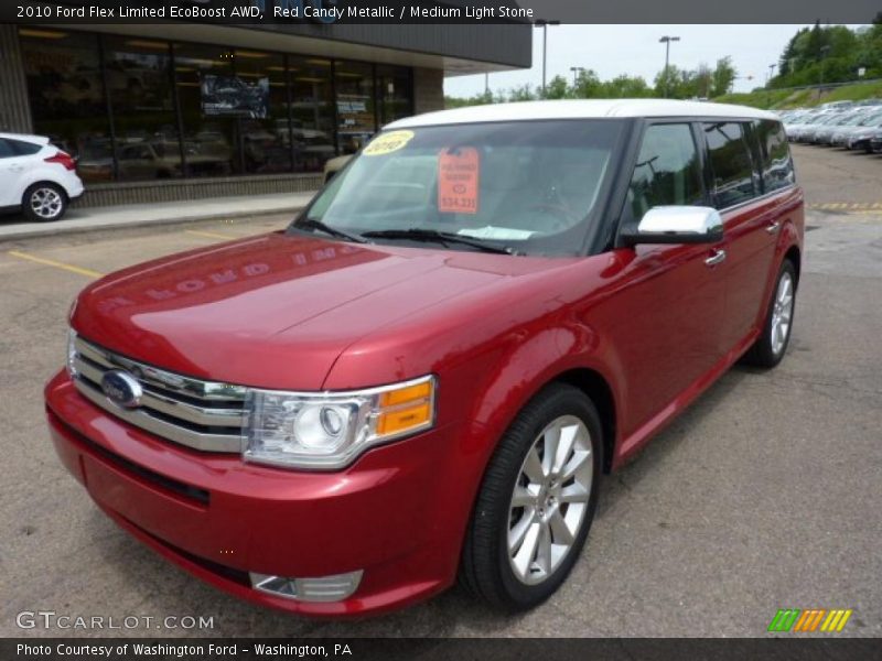 Front 3/4 View of 2010 Flex Limited EcoBoost AWD